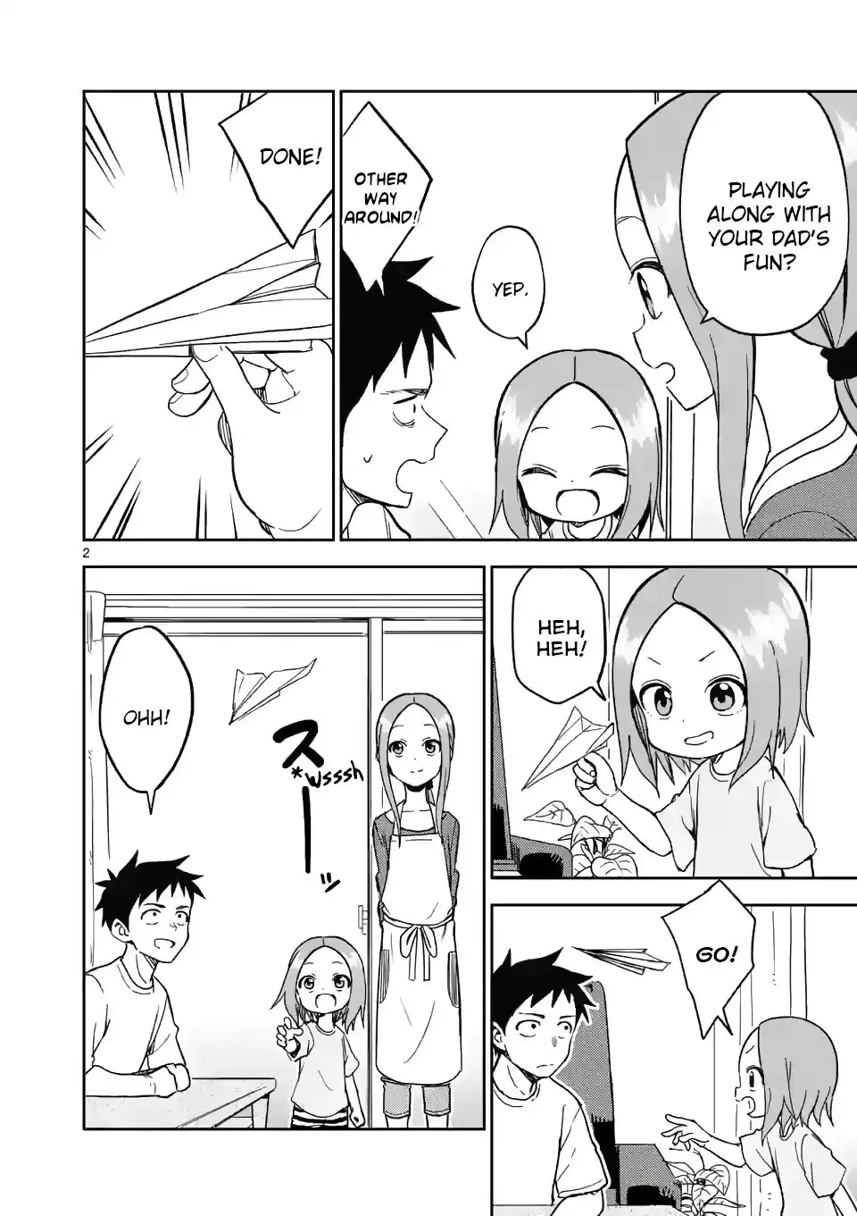 Karakai Jouzu no (Moto) Takagi-san Chapter 182 2